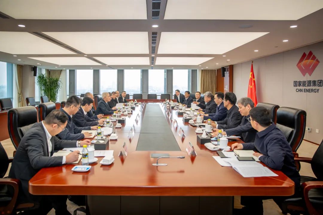 国家能源集团党组书记、董事长刘国跃会见中国一重党委书记、董事长徐鹏