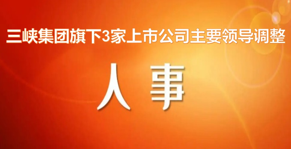 电力央企密集调整旗下上市公司领导层！