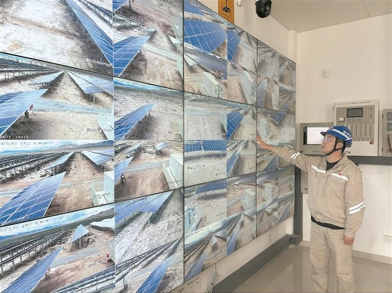 青海省首套光伏全景监控系统投入运行